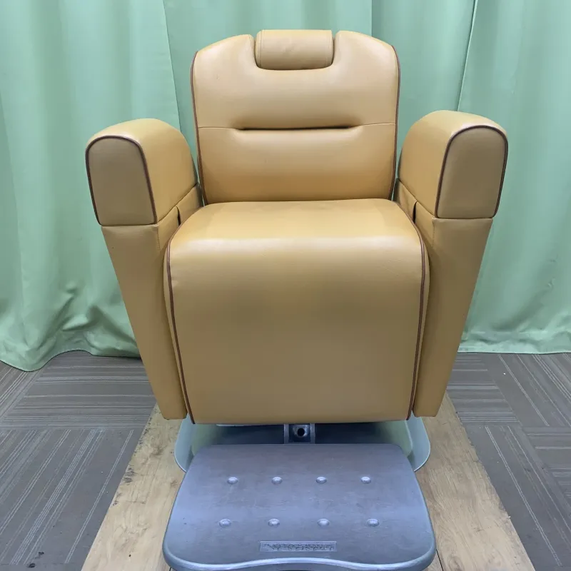 タカラベルモント 中古理容椅子 レッグレスト固定